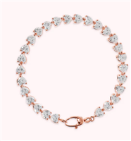 Bracelet Bronzallure Femme in  Alliage Métallique Zirconia WSBZ02023.RM-SH